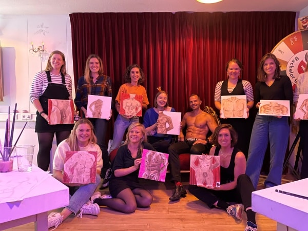 Workshop naaktmodel schilderen in Rotterdam